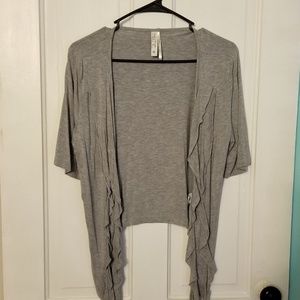 Kische Turkish soft grey shrug cardigan XL